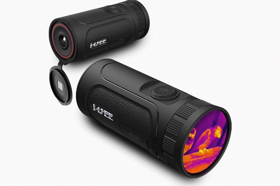 i4SEE EM10-256 Thermal Monocular, 10mm Focal Lens, 256×192(50Hz) 12μm Night Vision Infrared Scope, 1.43”AMOLED Touchscreen, Handheld Thermal Imaging Monocular for Hunting, Outdoor Camping, Travel product image