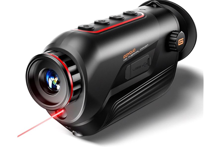 GOYOJO G210 Thermal Monocular, 256x192 (25 Hz) Thermal Imaging Monoscope Camera for Adults, 10mm Focal Lens Vision Goggles Thermal Scopes for Night Hunting Camping product image