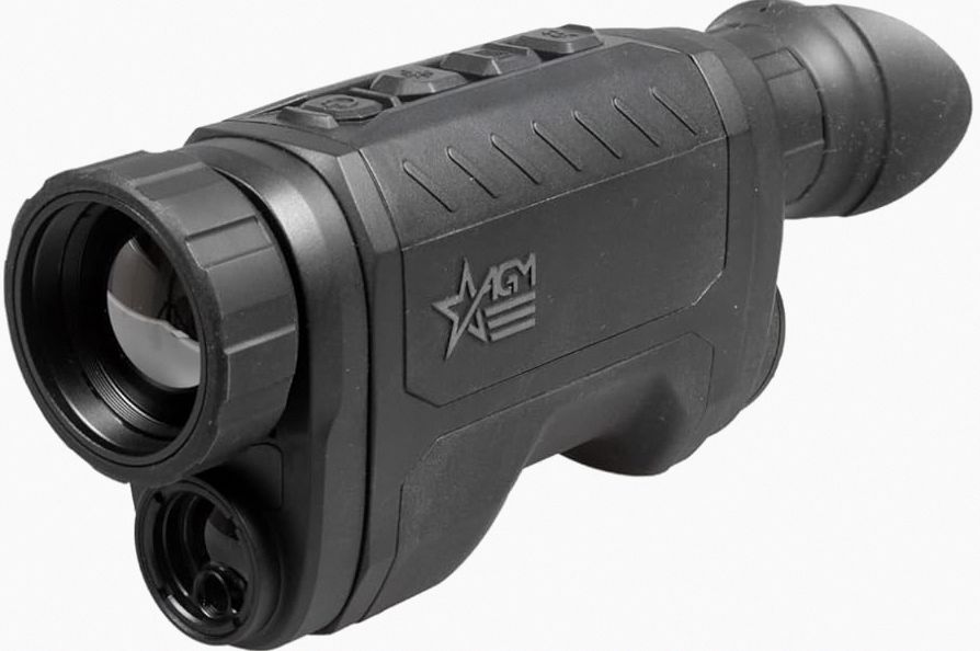 AGM Global Vision ReachIR LRF Thermal Imaging Monocular with 1000m Built-in Laser RangeFinder, 12 Micron Heat Vision IR monocular with LRF for Hunting product image