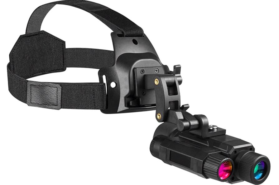 BIBIRE Night Vision Goggles, Head Mounted Night Vision Monocular 8X Digital Infrared NVG with 32GB SD Card for Surveillance Camping Observation product image