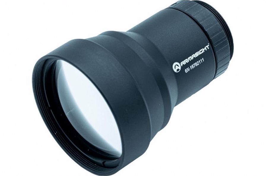 Armasight 6X Lens for PVS-14 with Waterproof Design, Lightweight Body, and 8-Degree Field of View (Black) product image