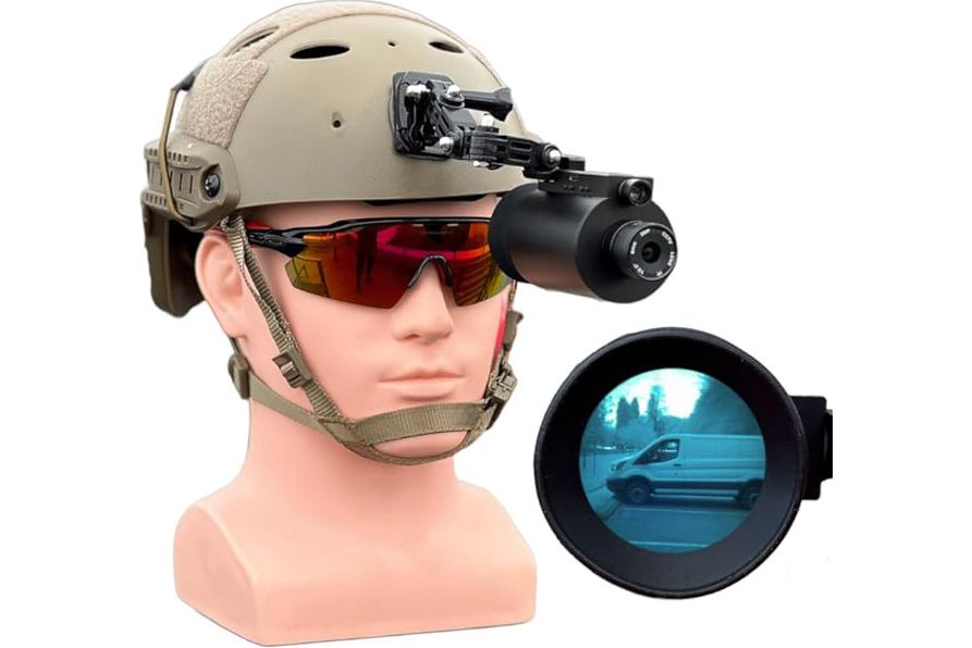 TakLite IRIS Digital Night Vision Monocular | 1X PVS-14 Style | 940nm IR Illuminator | 60Β° FOV | OLED Display | Head-Mounted or Handheld | Hunters & Outdoor Use product image