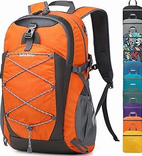 Foldable Daypack, Camping Small Backpack, Hiking Backpack Daypack, Lightweight Waterproof Travel Packable Rucksack for Men and Women product image