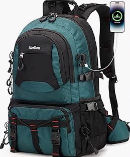 70L Hiking Backpack for Men, Waterproof Lightweight Camping Backpack, Military Rucksack with Molle, 3-Day Assault Pack for Travel, Climbing, Outdoor Sports(Black) product image