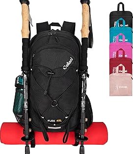 10L Small Hiking Backpack Travel Daypack Lightweight Packable Back Pack for Women Men(Orange) product image